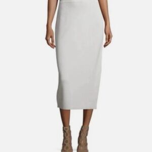 Eileen Fisher | Knit Pencil Skirt. Silk Organic Cotton. XL\TG. Sexy. Classic
